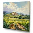 thumbnail image 2 of Designart "Captivating Vineyard Scenery IV" Vineyard Canvas Wall Art, 2 of 7