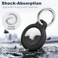 thumbnail image 5 of YUNOVA 2 Pack Air Tag Case with Keychain for Apple Airtags, Lightweight Anti-Scratch, Easy Installation, Shockproof & Dustproof for GPS, Luggage, Keys, Kids, Pet Collar, 5 of 6