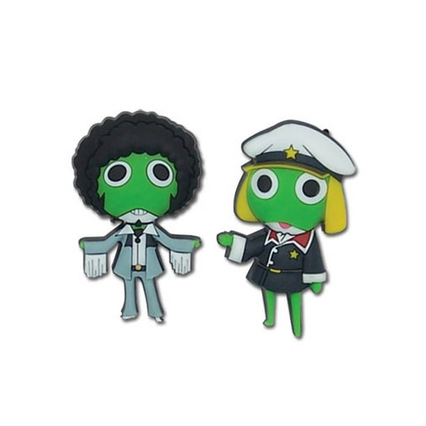 Pin Set Sgt Frog New Afro Captain Keroro Anime Licensed Ge6701 Walmart Com