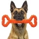 thumbnail image 2 of Juguete masticable potente y duradero para perros que ayuda con la dentición, adecuado para perros medianos y grandes y enérgicos (naranja)., 2 of 5
