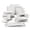 White, variant on MALACASA, Series Flora, 32-Piece Porcelain Dinnerware Set, Marble Grey Dinner Set, Service for 6