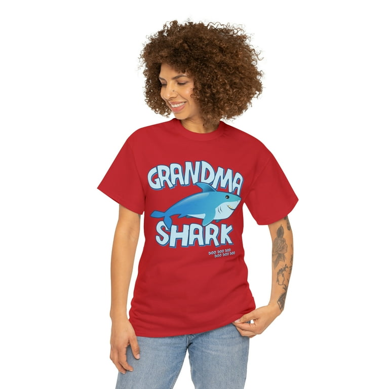 Grandma Shark T-Shirt Doo Doo Doo T-Shirt Grandma Shark T-Shirt Doo Doo Doo T-Shirt
