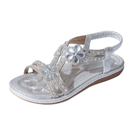 

Jungdeepe Women s Summer Fashion Casual Hollow Out Sandals Bohemian Style Women s Shoes Fabric Sandal Universal Athletic Slides Women Sandal Women Wedge Sandals Size 9 Wide Womens Dress Summer Sandals
