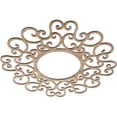 thumbnail image 2 of Ekena Millwork 28"OD x 10 3/4"ID x 1/4"T Reims Wood Fretwork Pierced Ceiling Medallion, Red Oak, 2 of 3