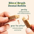 thumbnail image 2 of Recambios de limpieza dental para cepillo de dientes para perros Toy WOOF Bite n' Brush, 2 of 6