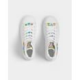thumbnail image 4 of Glow up Gear Paint Women's Hightop Canvas Shoe, 4 of 8