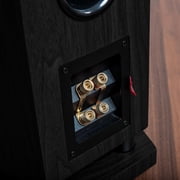 Fluance Reference High Performance 3-Way Floorstanding Loudspeakers with Down-firing 8 Subwoofers for 2-Channel Stereo Listening or Home Theater System - Black Ash/Pair (XL8F)