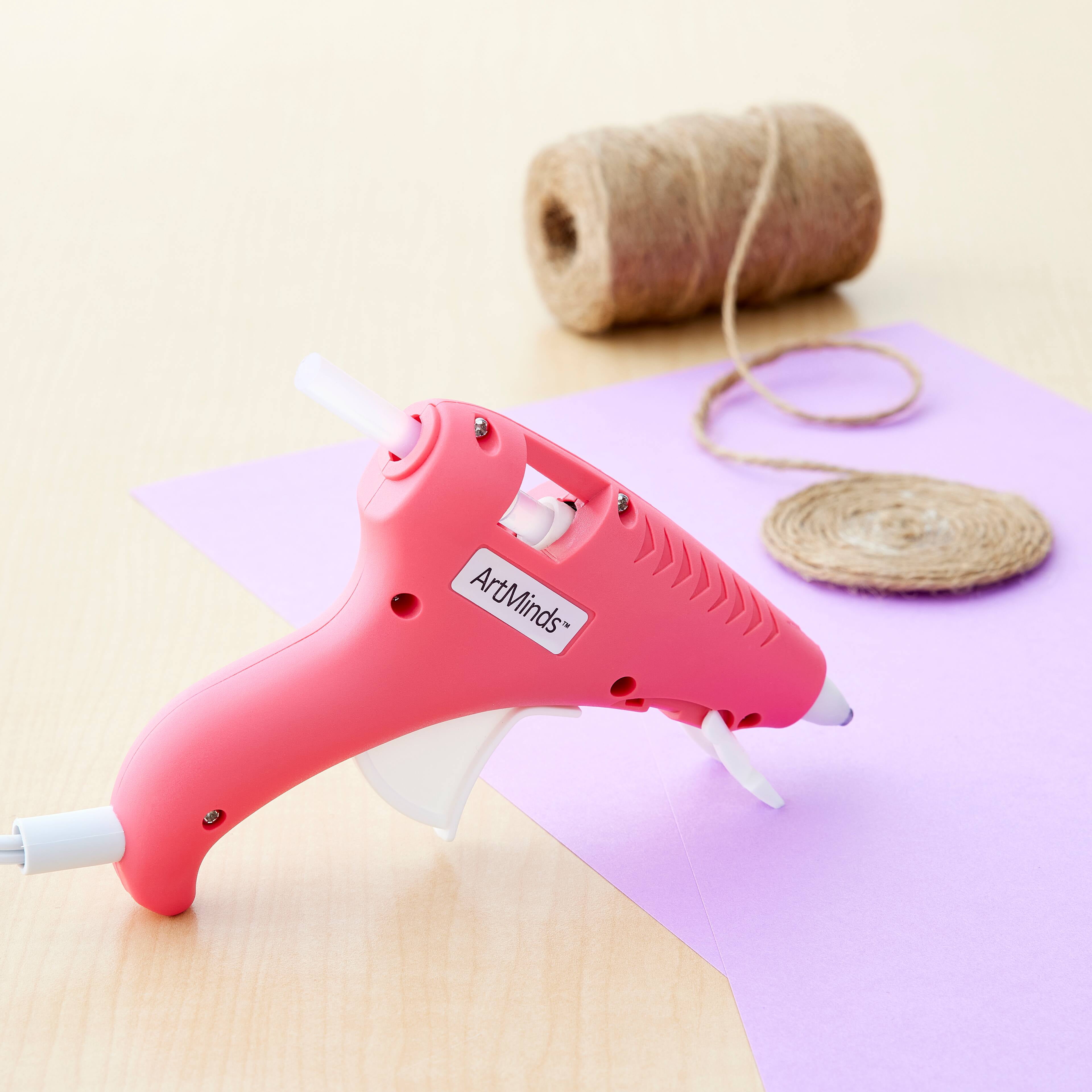 12 Pack: Pink Fashion Mini Glue Gun by ArtMinds® 