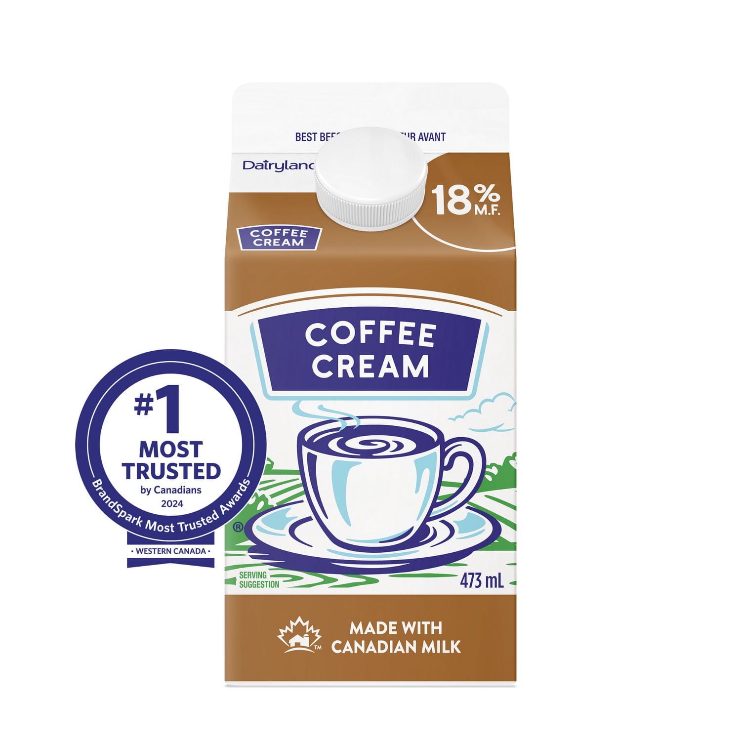 Dairyland Crème à café 18 % 473 ML