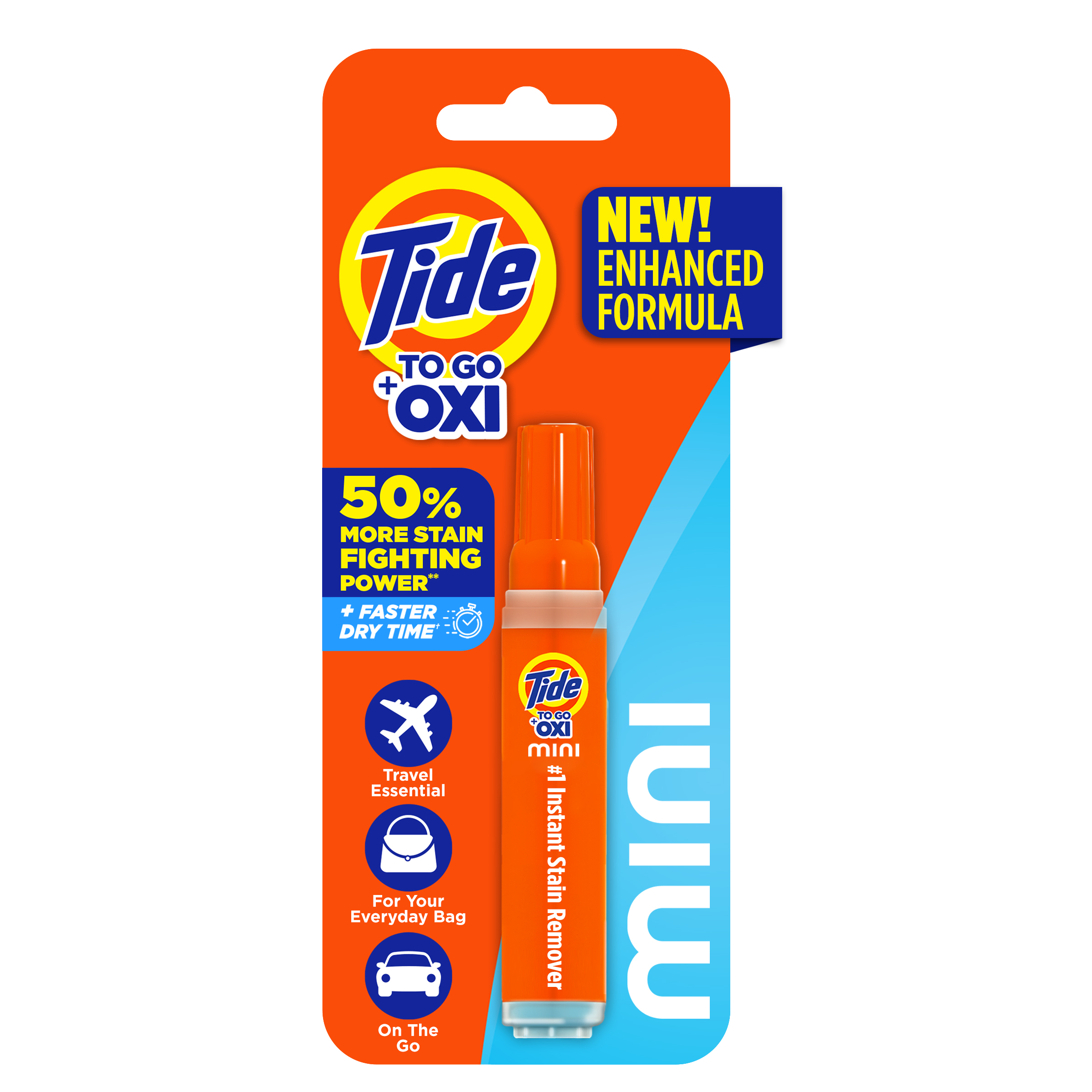 Tide To Go Mini Instant Laundry Stain Remover Pen, 3 Pack, Travel Size photo 2