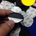 thumbnail image 3 of 200pcs Round Felt Pads 2cm Diameter Floor Protector Pad for Table Chair Furniture (Black), 3 of 3