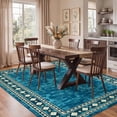 thumbnail image 1 of HIWEAVER Large Area Rug for Living Room Bedroom Border Non-Slip Washable Accent Carpet, 1 of 6