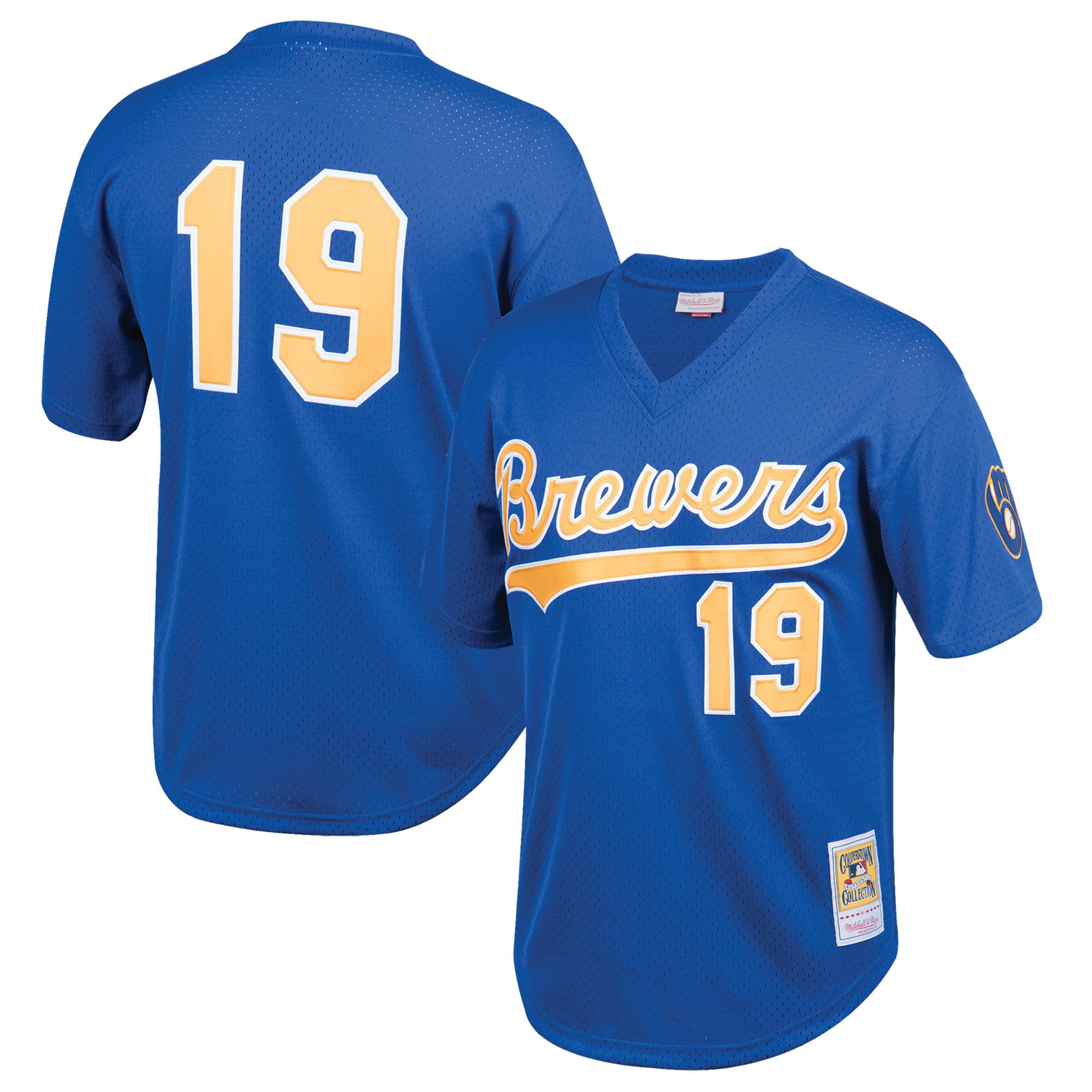 milwaukee brewers cooperstown jersey