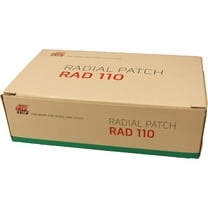 REMA TIP TOP RAD-110 Radial Tire Repair Patch 2" X 2-3/4" 1 Ply - Box of 20