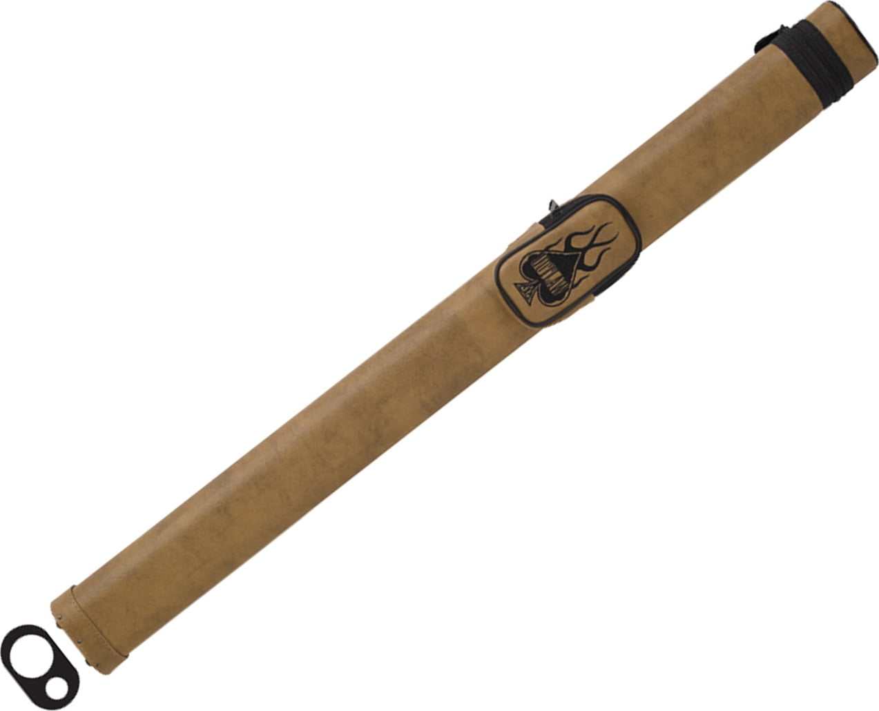 Outlaw Brand OLH11 1x1 Pool/Billiard Hard Cue Case - Flames - Walmart.com