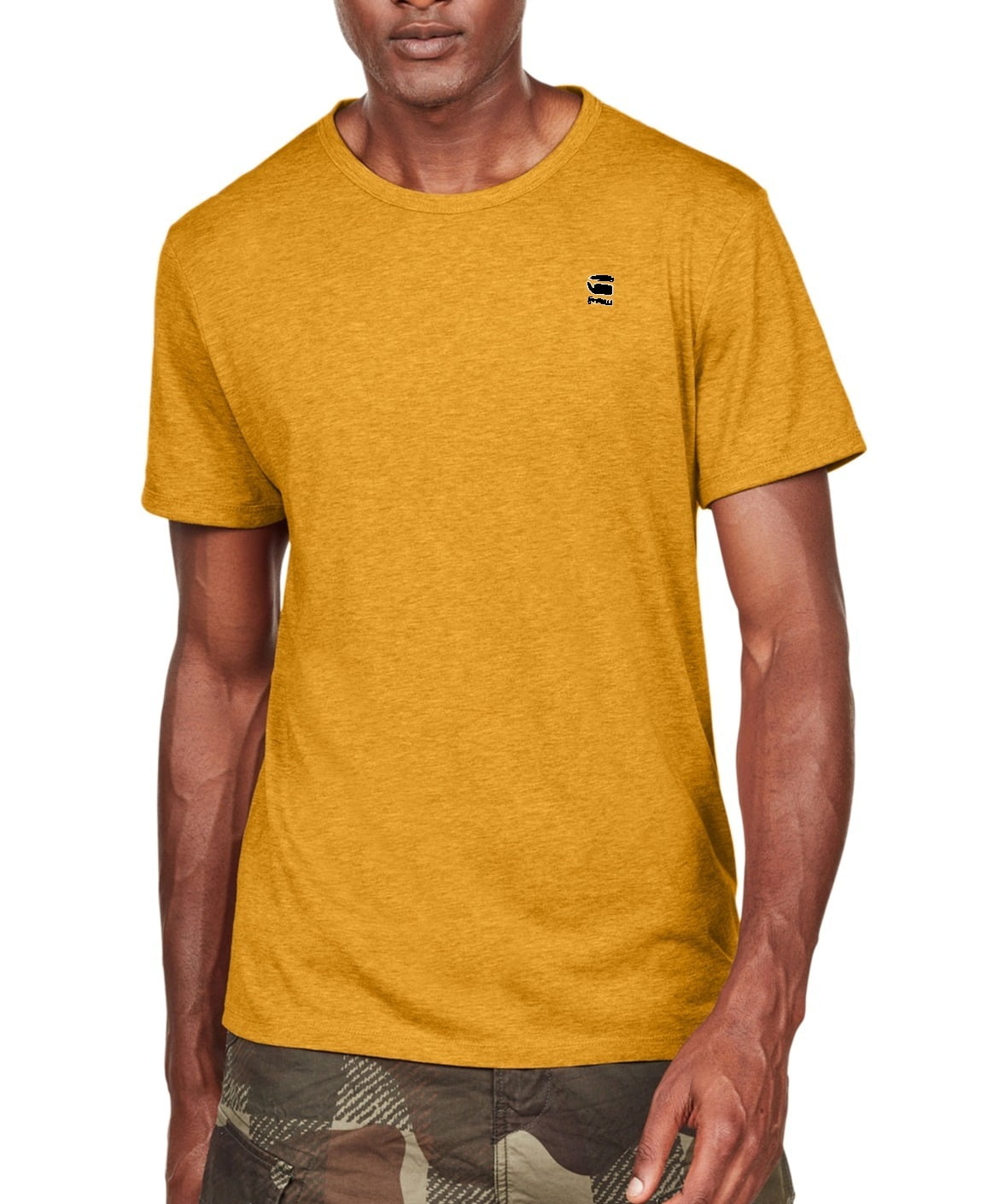 G-Star Raw Mens T-Shirt Saffron Large 