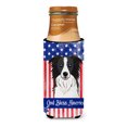 thumbnail image 3 of Carolines Treasures God Bless American Flag with Border Collie Michelob Ultra beverage Insulator for slim cans Slim Can, 3 of 3