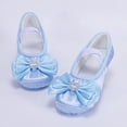 thumbnail image 4 of LvhaoGJOB Ballet Flats for Kids Soft Flexible Sole ballet flats Elegant Design kids ballet flats Flexible Flat Sole girls shoes All Season Dance Class Footwear Ballet Flats, 4 of 9