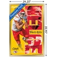 thumbnail image 3 of NFL Kansas City Chiefs - Travis Kelce 22 Wall Poster, 22.375" x 34" Framed, 3 of 6
