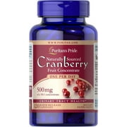 Puritans Pride One A Day Cranberry Capsules, 120 Count