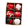 thumbnail image 1 of Adornos navideños de bolas de fieltro para árbol, regalos de fiesta, colgantes, adornos navideños para Estilo A, 1 of 9