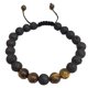 thumbnail image 1 of Minnieouse Pulseras a juego de moda, difusora de rocas de negra mate ajustable, cuentas de oración, accesorios para mujeres, regalos para Ropa, zapatos y accesorios Miscelánea ojo de tigre Minnieouse AP008879-03, 1 of 6