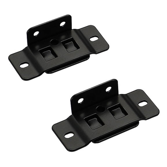 Leke 2pc Fixed Fastener 2-In-1 Insert Furniture Laminate L-Shaped 90 Degree Connector