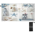 thumbnail image 2 of Dreamtimes Collage Sea Stars Beach Towel Quick Dry Absorbent Bath Towels Sandproof Lightweight Towel for Gym Yoga Sports Swimming 31x71in, 2 of 7