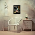 thumbnail image 4 of Bolokofsky, Ronald 12x14 Black Modern Framed Museum Art Print Titled - Abstract Boho Composition 656, 4 of 5