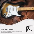 thumbnail image 3 of MasteelfCA 1 Ensemble Pince Guitare Modifiée Pince Portable Guitare Exquise Capo avec Pick, 3 of 8
