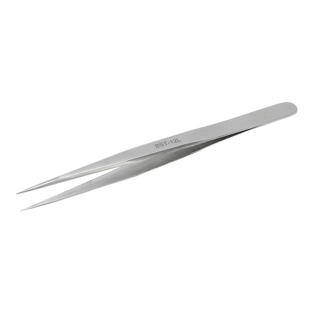 Industrial Tweezer,Stainless Steel Tweezer Anti Precise Tweezer Tweezer Compact and Lightweight