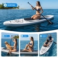 thumbnail image 5 of SOLAVERO 10'6" Inflatable Stand Up Paddle Board, Ultra-Light SUP Board with Accessories, Anti-Slip EVA Deck for Adults, 5 of 8
