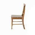 thumbnail image 4 of Noble House Rowland Modern Acacia Wood Dining Chairs, Set of 2, Dark Oak, 4 of 13