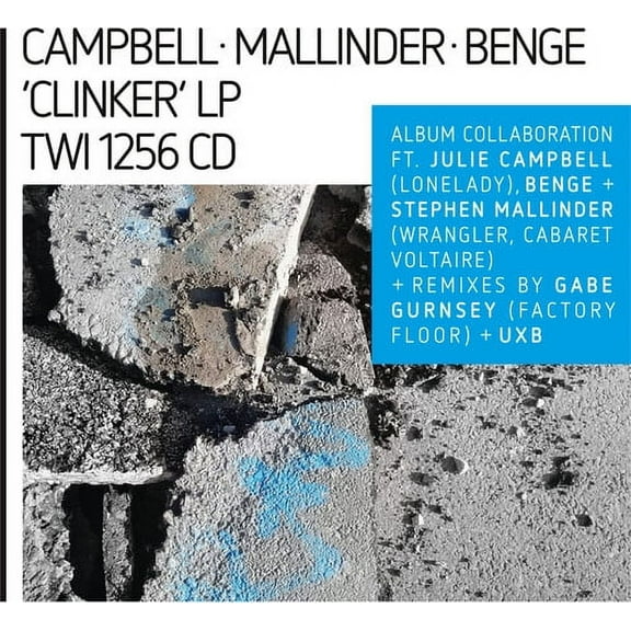 Campbell, Mallinder, Benge - Clinker (expanded) - Music & Performance - CD
