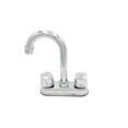 thumbnail image 2 of Mezcladora Para Lavabo 4 Cuello Alto Acero Inoxidable Plateado Cromado, 2 of 4
