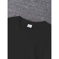 thumbnail image 4 of Women Crewneck Print Short Sleeve T-Shirts Summer Tees Loose Fit Graphic Tops1pc Valentine'S Day Women'S T-Shirt, Crew Neck, Slight Stretch, Sports Style, All-Season, Printed Love Heart & Lettering, 4 of 7