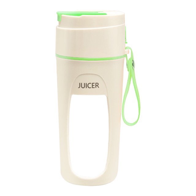 FLhrweasw Licuadora Portátil 340 Ml Con 8 Cuchillas para Batidos Y Batidos (verde)