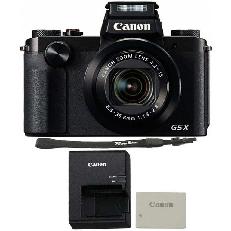 Canon Powershot G5 X 20.2MP Digital Camera + 16GB Memory Card +
