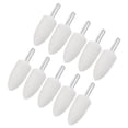thumbnail image 1 of Uxcell 10-Pack Abrasive Mounted Stone Grinding Bits, 1/4 IN(6mm) Shank Polishing Sanding Drill Bit 0.79IN(20mm) Dia Point [Blanco], 1 of 1