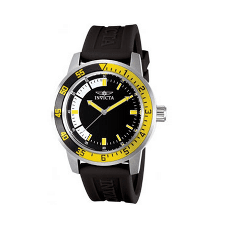 Invicta Men's Specialty Analog Quartz Watch - Yellow & Black