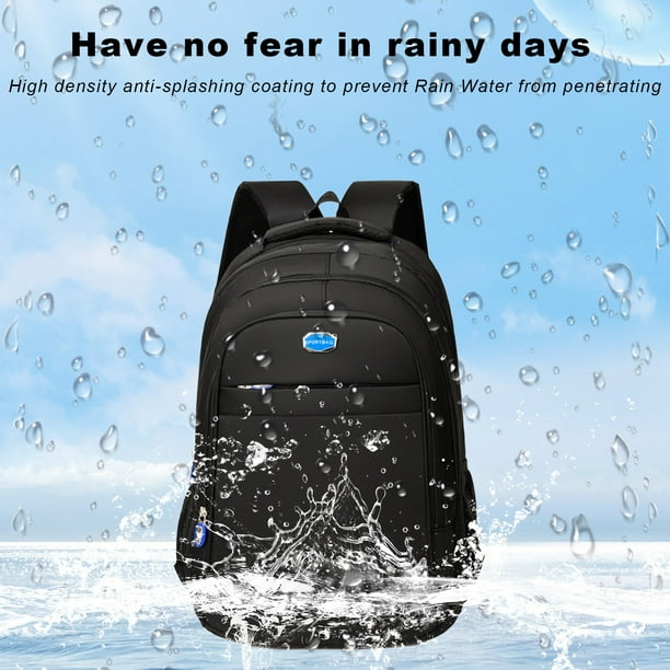 RKSTN Student Schoolbag Computer Backpack Student Backpack Large Capacity Multi-compartment Outdoor Travel Backpack