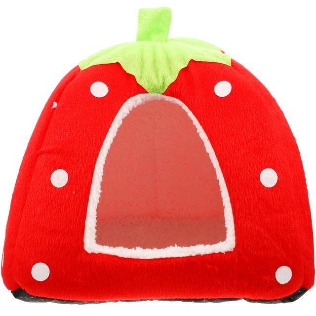 BRIGHTFUFU Tienda de conejo doméstica cómoda casa de hámster hámster escondite hámster accesorio