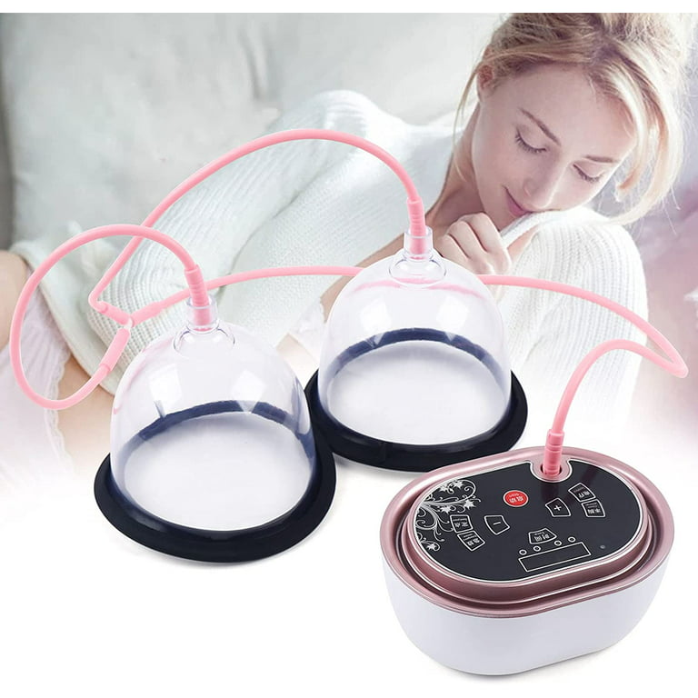 Electric Shock Therapy Breast Sucker Cupping Massager, Body Massage Breast  Exercise Stimulator, Breast Enhancement Device, Electric Shock Pump Cupping