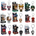 thumbnail image 2 of Funko  tain America Inro Man Deadpool der Man anos or Keychain Toys Vinyl Doll Collectible Toy Figure Kid Gift l03, 2 of 6