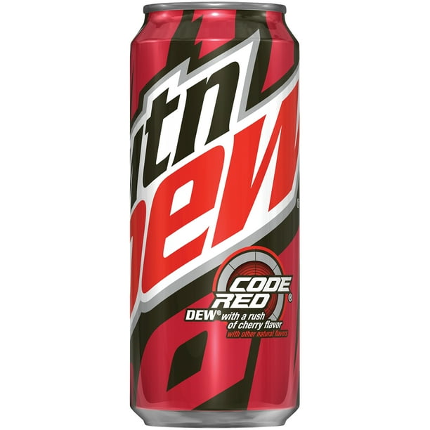 Mtn Dew Code Red 6 16 Fl Oz Cans Walmart Com