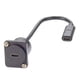 thumbnail image 4 of Adaptador de montaje en panel,Cable adaptador de montaje en panel USB tipo C,Cable de montaje en panel con tornillos,de hembra a USB-C hembra,Cable de extensión para montaje en panel para, 4 of 9