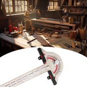 Woodworking Edge Ruler Woodworking Tools:0-70°Adjustable Protractor Angle Finder, Multifunctional Precision Carpentery Tools,20 Inch