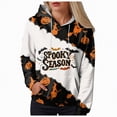 thumbnail image 3 of Godom Plus Size Hoodies for Women Halloween Long Sleeve Pullover Shirts Drawstring Tops S-5XL, 3 of 6