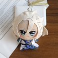 thumbnail image 3 of 20 Style 10CM Impact Tartaglia Zhong Li Xiao Albedo Diluc Kaeya Venti Ganyu Lumine Aether Plush Pendant Toy Keychain, 3 of 5