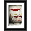 A Haunted House 18x24 Double Matted Black Ornate Framed Movie Poster Art Print